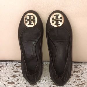 Tory Burch Minnie Ballet Flats leather